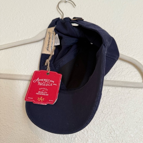Free people movement AMERICAN NEEDLE 
Apres Ski Baseball Cap - Navy - Picture 5 of 8